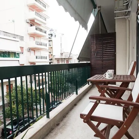 Relaxing 2 Bd Apt With Balcony In Zografou Athens Exterior photo